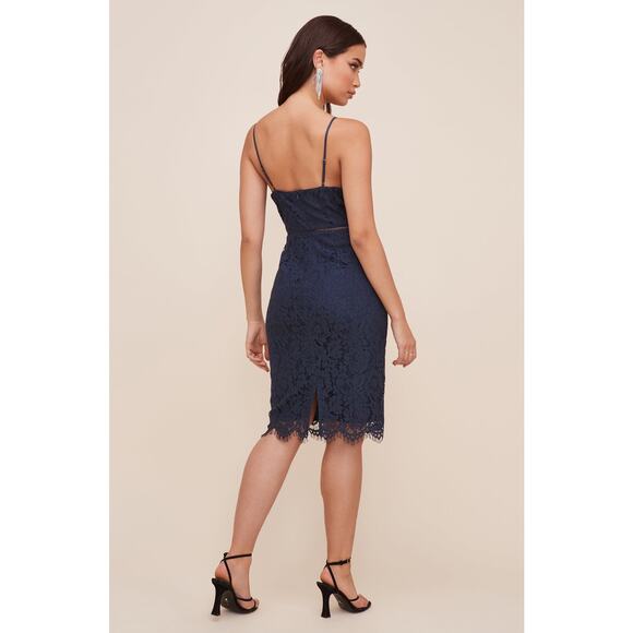 ASTR The Label LATTICE INSET LACE DRESS - Picture 2 of 12